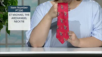 PT200_ST MICHAEL THE ARCHANGEL NECKTIE