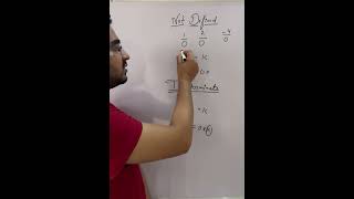 Not defined & Indeterminate form, What’s the difference #shiwampandey #mathmasters #maths