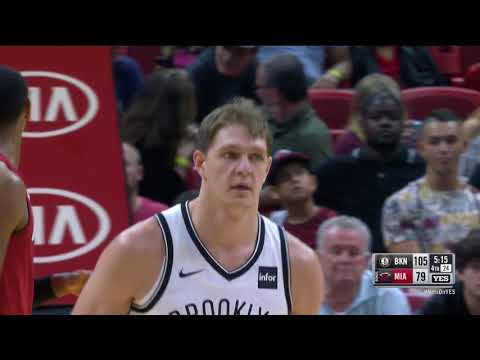 Видео: Timofey Mozgov vs Heat. 29.12.2017