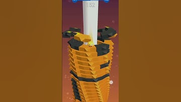 Stack Ball Level 101 Complete In 21 Second #stackball #shorts