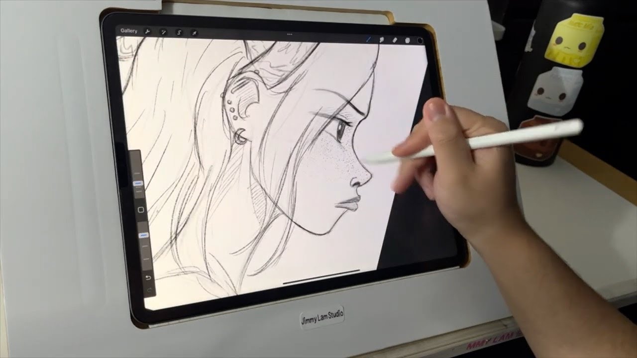 Draw with me | Let's Draw | Procreate App on iPad Pro | Drawing ASMR ...