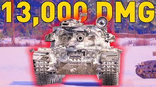 Centurion AX Crushing over 13,000 DMG in World of Tanks!