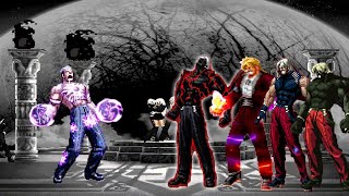 [KOF Mugen] | Mugen Fight Club | Orochi Yamazaki Vs Abyss Rugal Team