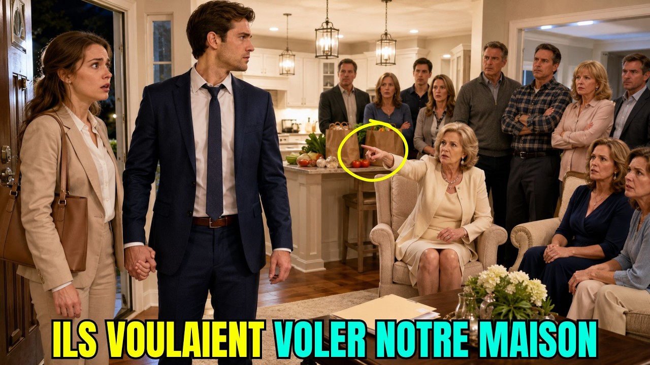 MA BELLE MÈRE A RÉUNI 10 PROCHES POUR ME FORCER À CUISINER AFIN DE VOLER NOTRE MAISON ET NOS DROITS!