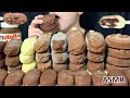 ASMR MAGNUM CHOCOLATE ICE CREAM DESSERT MUKBANG NUTELLA es krim sorveteアイスクリーム매그넘 초콜릿아이스크림 누텔라 디저트먹방