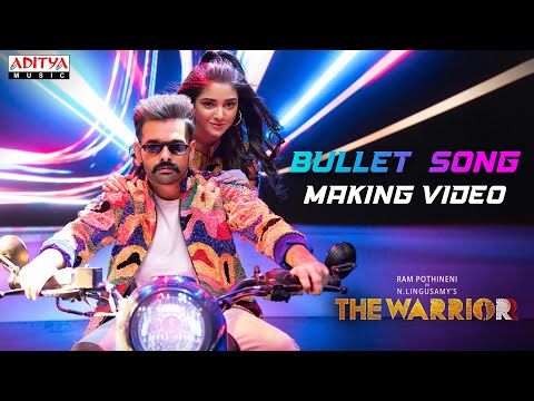 Bullet Song Making Video (Telugu) |The Warriorr |Ram Pothineni, Krithi Shetty |Simbu |DSP |Lingusamy