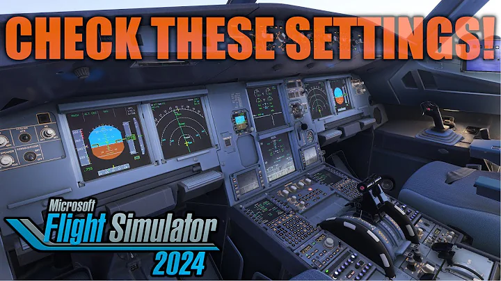 MSFS 2024 - THESE SETTINGS are KILLING YOUR FPS - CHANGE THEM NOW!