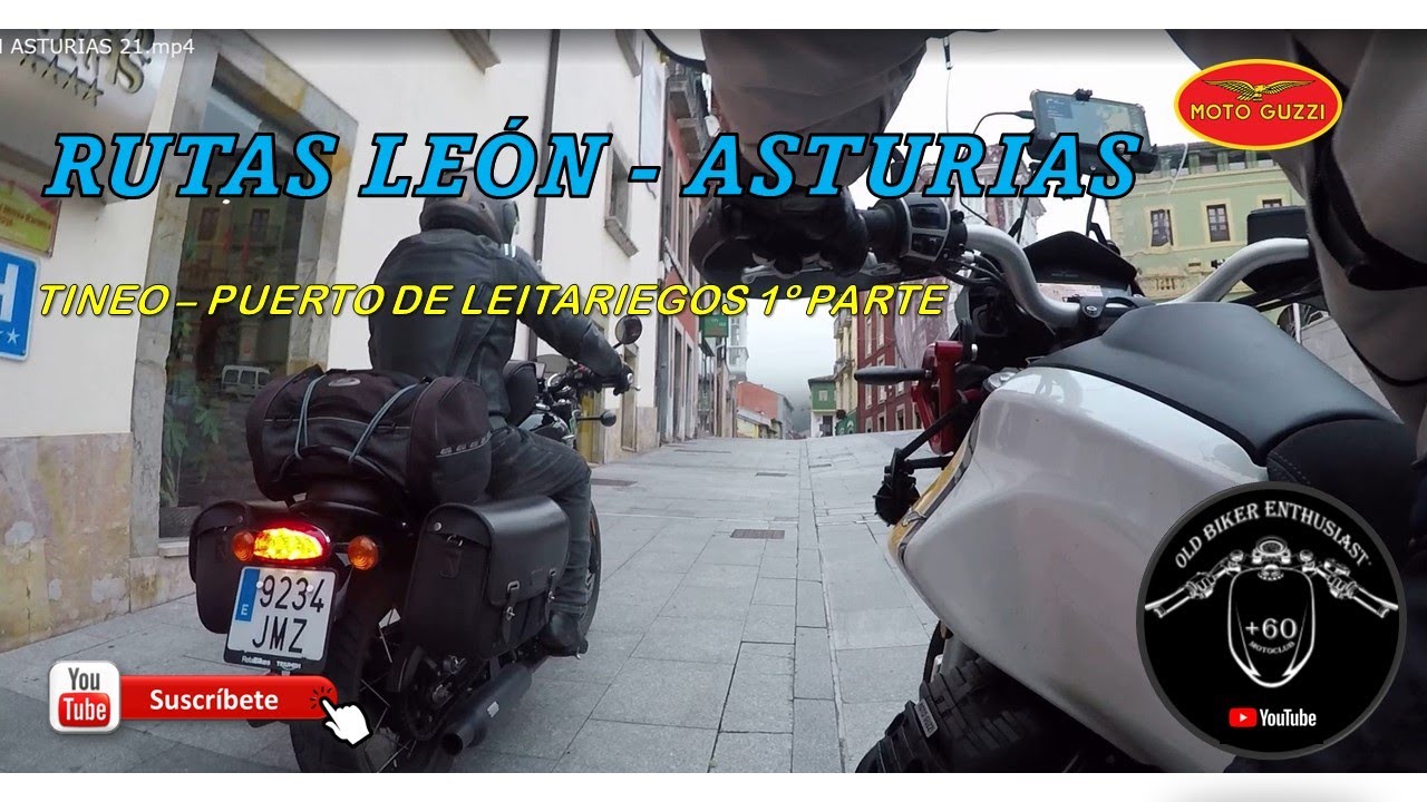 DE RUTA EN MOTO POR TINEO - PUERTO DE LEITARIEGOS  (LEON ASTURIAS CAP.21)