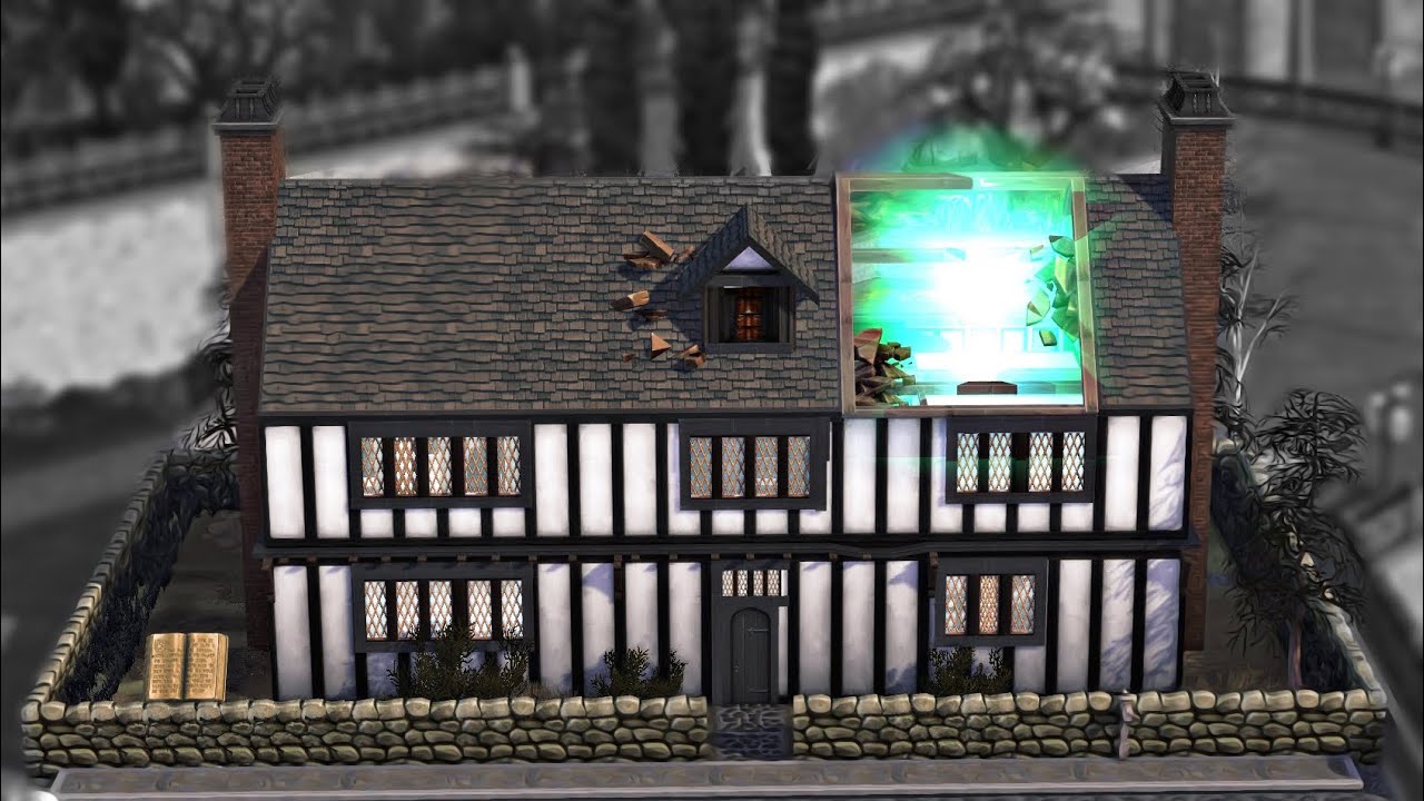 GODRIC'S HOLLOW *POTTR COTTAGE. HOUSE OF LILY AND JAMES POTTER. *THE