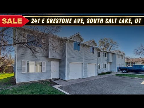 241 E Crestone Ave, South Salt Lake, UT home video tour