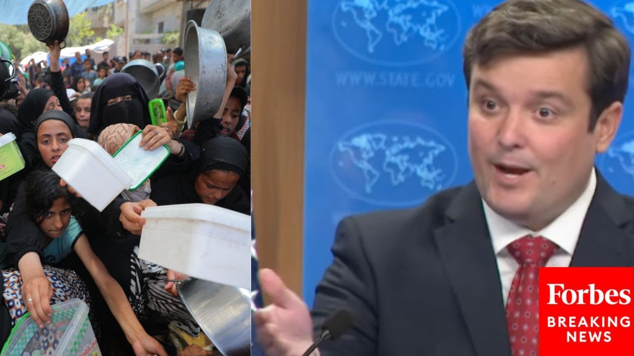 State Dept. Spox Tommy Pigott Touts '110 Million Meals' Delivered By Gaza Humanitarian Foundation