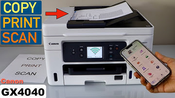 Canon MAXIFY GX4040 Printer Copy, Print & Scan !!