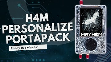Change Your PortaPack H4M Splash Screen in a Minute