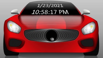 MatsClock 260064 - Free Digital Clock for PowerPoint Presentation Slides