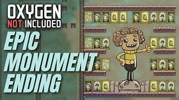 Epic SEASON FINALE and GREAT MONUMENT ENDING! (LP1-EP 35) Oxygen Not Included Spaced Out