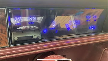 Digital dash in the 81 Cutlass