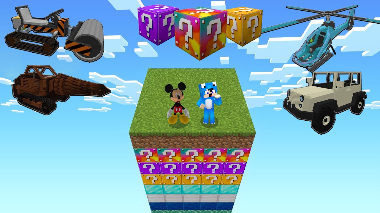 ديفور و ميكي ماوس في جزيرة الطائرة ولقينا لكي بلوك ملون😨