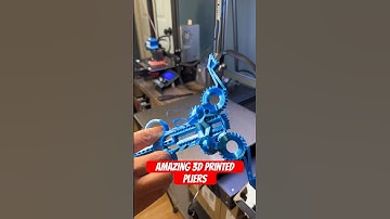 Amazing 3D printed pliers ￼#shorts #3dprinting #tools