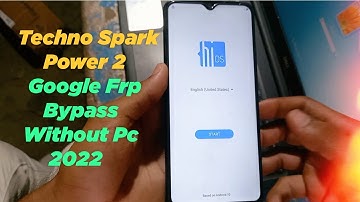 Techno Spark Power 2 | Google Frp Bypass | Without Pc | Easy Trick Work 100% 2022