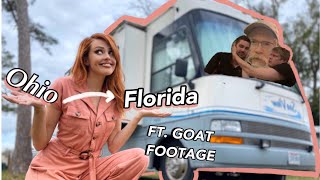Solo Female MOVING TO FLORIDA IN AN RV (With help from henchmen)