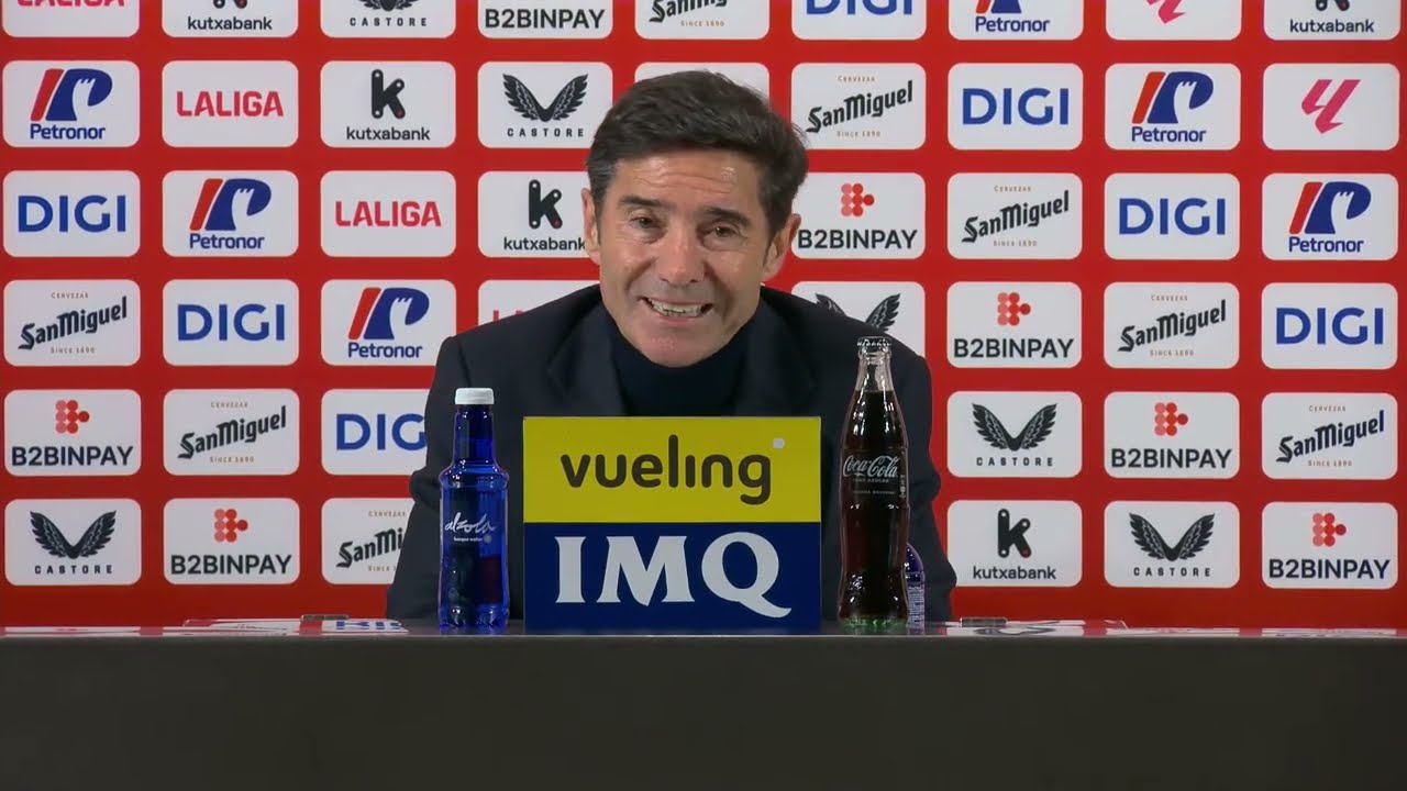 Marcelino: "Hemos afrontado un partido dificilísimo"