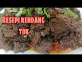 Rendang Tok terbaik #resepi turun temurun/menu tradisi Perak /Resepi dari pakar /Rugi tak cuba