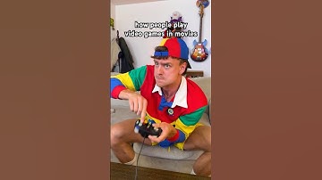 how people play video games in movies