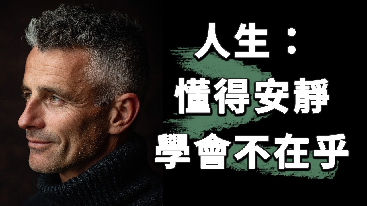 80條人生感悟，安靜幫你變好