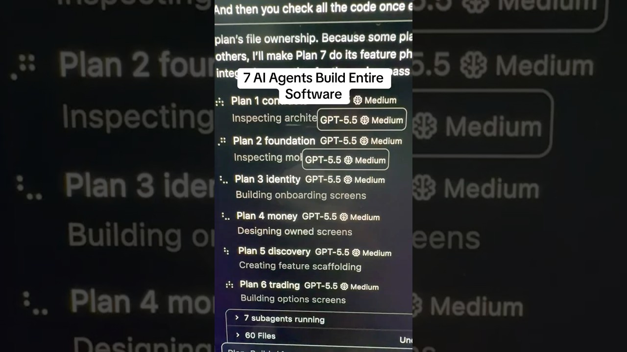 7 AI Agents Build Entire Software