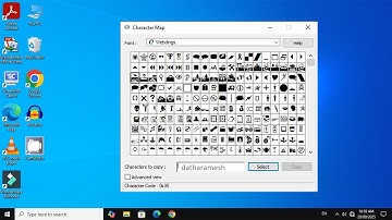 How to Open Character Map Using Run Command