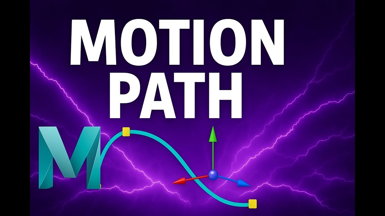 Maya Motion Path Animation Tutorial –Part 3 Easy Step-by-Step Guide ...