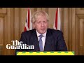 Boris Johnson sets out revised coronavirus lockdown rules in England