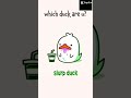 Which duck are u?