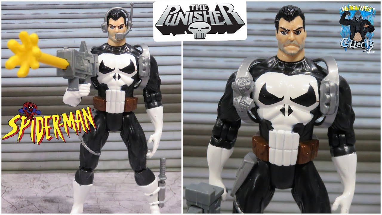 Toybiz 1995 Marvel Comics Spiderman Animated Series Immobilized