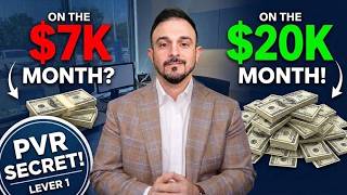 The PVR Formula: How Top F&I Managers Make More Money Without More Deals