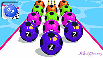 MAX LEVELS A-Z Run🔮💥: All Levels Gameplay Walkthrough Android ,iOS NEW UPDATE