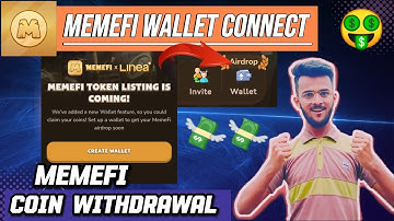 MemeFi Wallet Create Update Today | Memefi Token Withdrawal | Memefi Wallet Connect | Memefi Listing