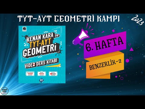 ÜÇGENDE BENZERLİK-2 | Açı-Açı-Açı Benzerliği (Kalıp-1) | TYT-AYT GEOMETRİ KONU ANLATIMI