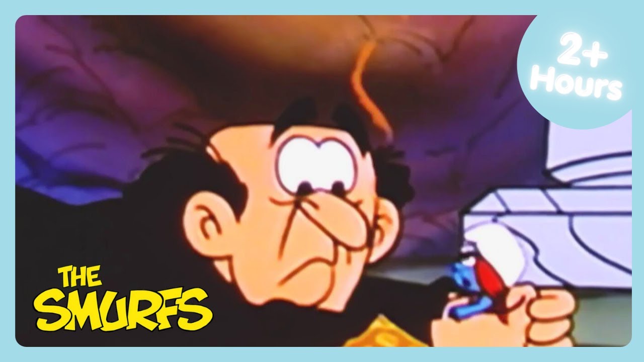 Smurf On The Run! 😲 | The Smurfs | Fun Japanese Cartoons For Kids