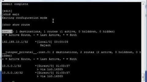 Introduction to Junos Part 5