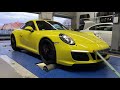 Porsche 9912 gts stage 2 au banc chez car audio racing salon de provence