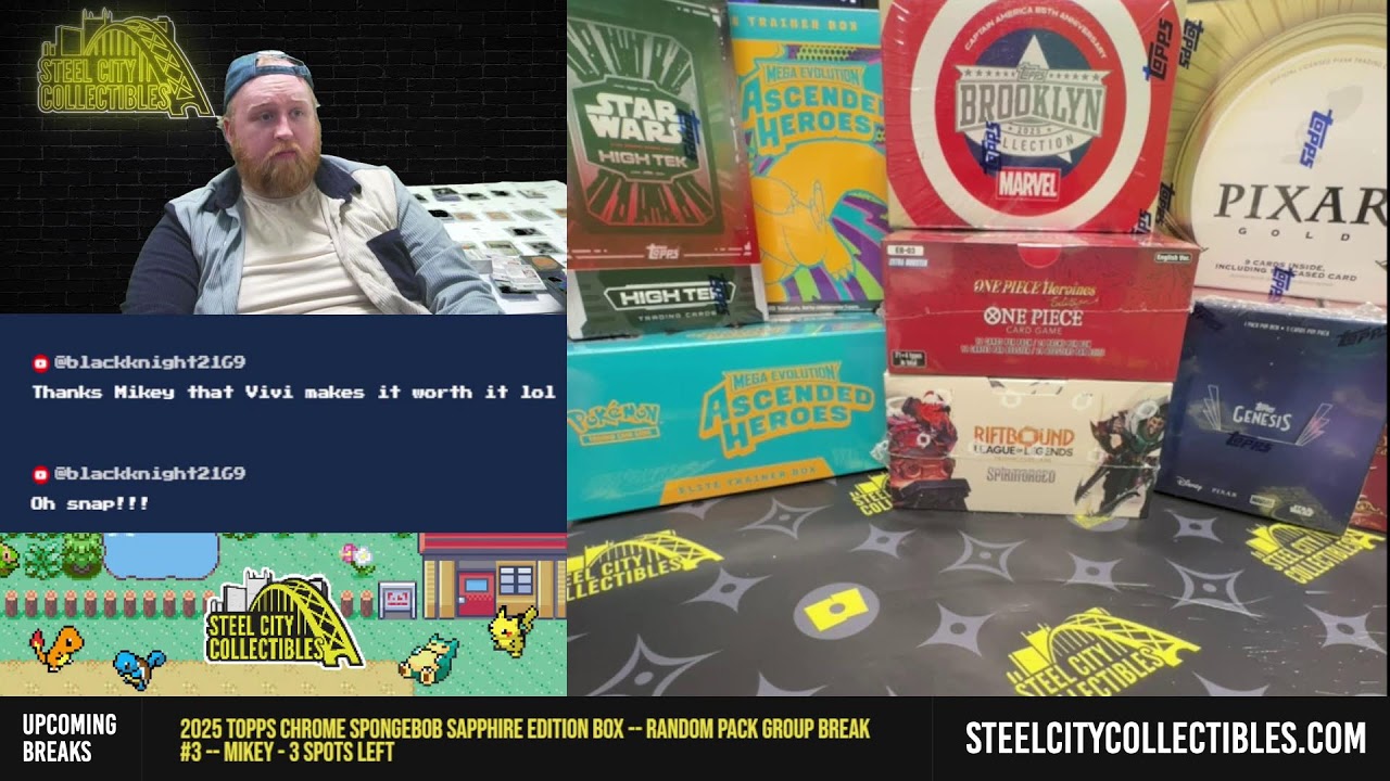 🔥FIRE🔥PULL🔥FRIDAY🔥TCG/TV/MOVIE Breaks with Mikey 3/5/26