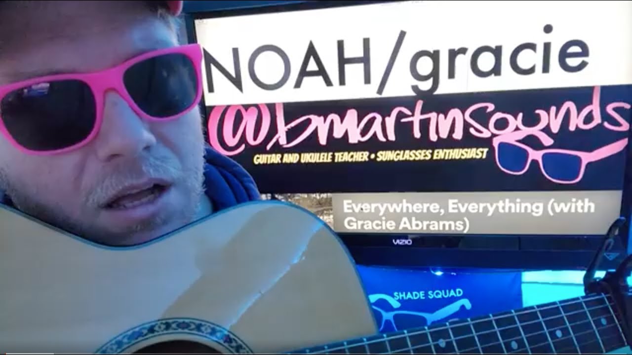 Everywhere Everything - Noah Kahan with Gracie Abrams Guitar