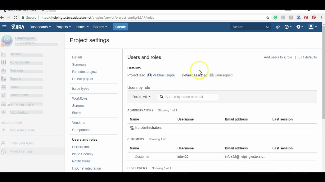 Assigning Jira Issues To Default Assignee -  Jira Tutorial 17