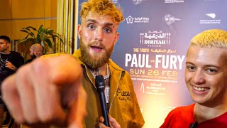 “KSI IS EMBARRASSING” JAKE PAUL GOES IN ON KSI, LOGAN PAUL MOTIVATION INTERVIEW