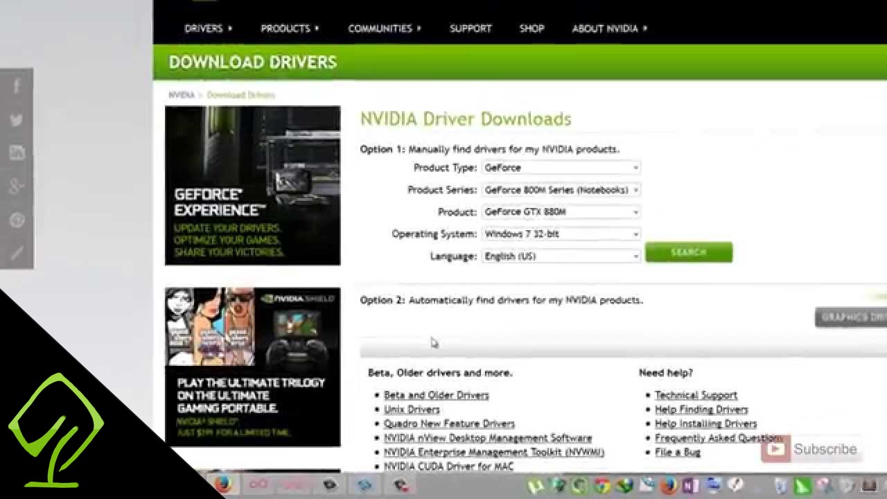 download nvidia geforce driver windows 7 64 bit