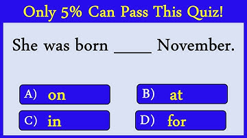 Preposition Quiz 22: Can you score 25/25?
