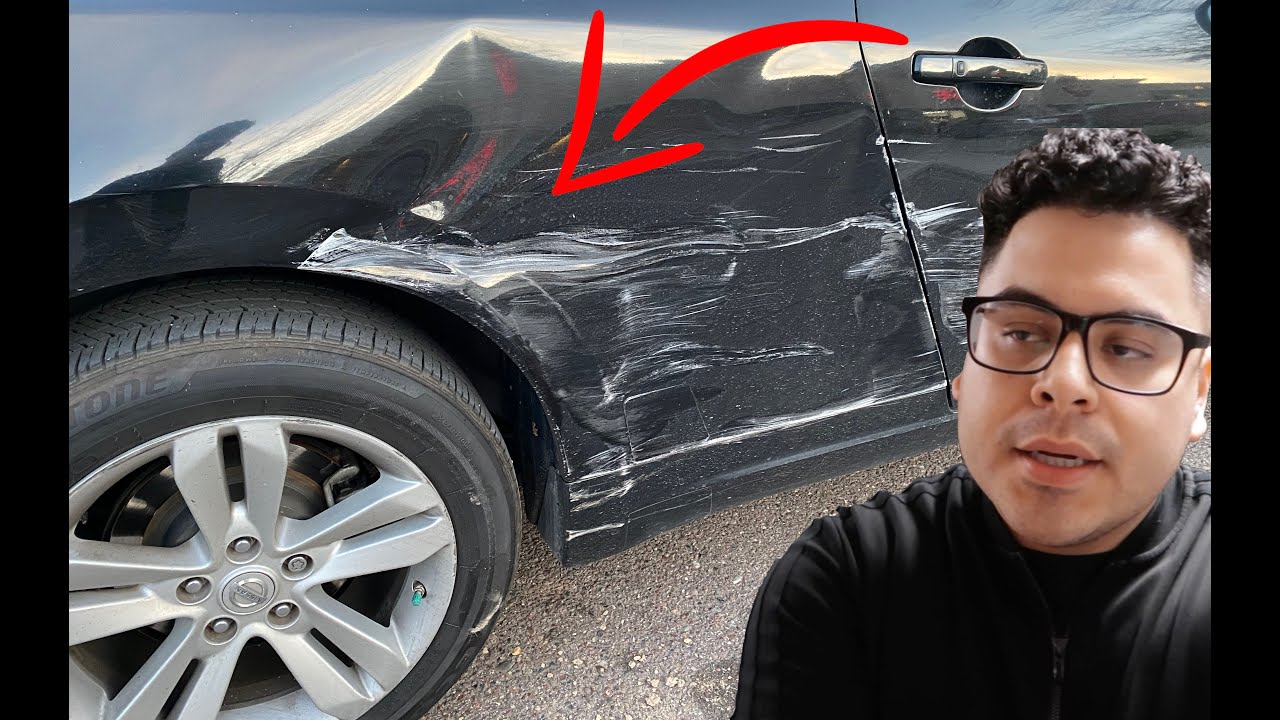 SOMEONE HIT MY CAR WHILE I WAS PARKED (CAR CRASH) They Stayed! - YouTube