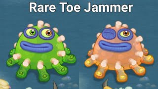 Finding Rare Toe Jammer on Several Islands