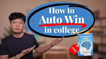 Build Your Autopilot Brain: Win College With Habits System